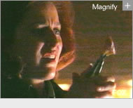 Gillian Anderson in the X-Files